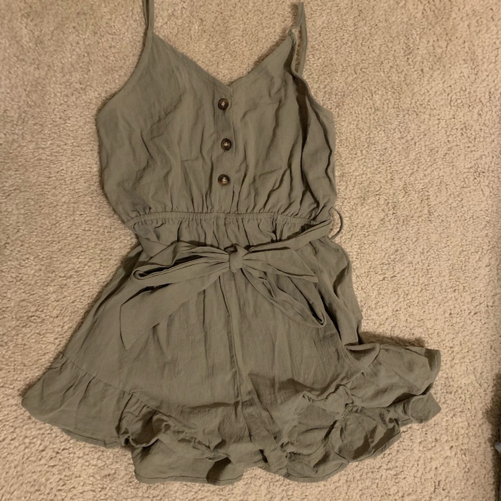 Green romper